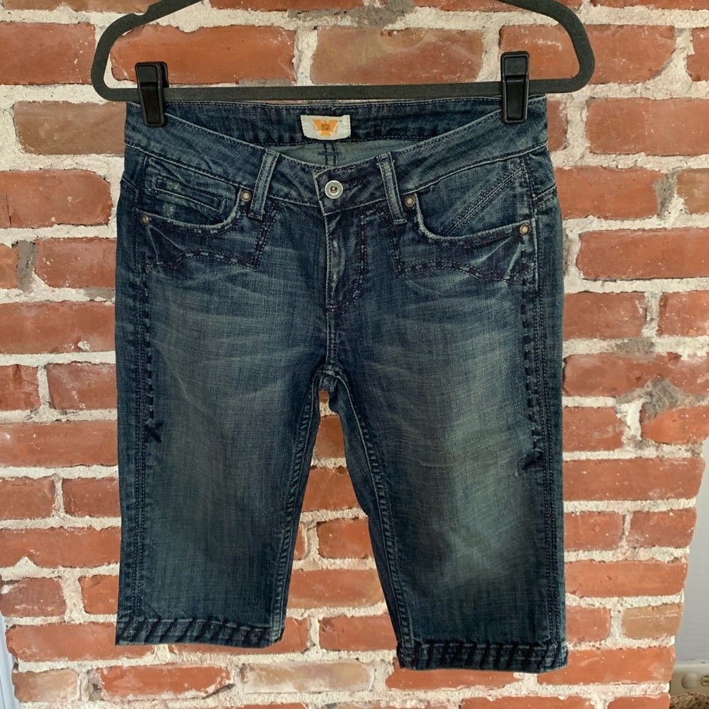Antik Denim Bermuda jean denim shorts 27